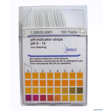 PAPEL IND. pH 1 - 10  MERCK - 3 ROLOS c/ 100 TESTES CADA
