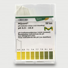 PAPEL IND. pH 6,5-10 MERCK CX C/ 100 LÂMINAS