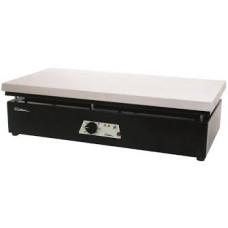 CHAPA AQUECEDORA RETÂNG. 31x62cm 3200W 230V MOD. 510 FISATOM - C/RESISTÊNCIA INTERNA, BASE EM AÇO REVESTIDO EM EPOXI