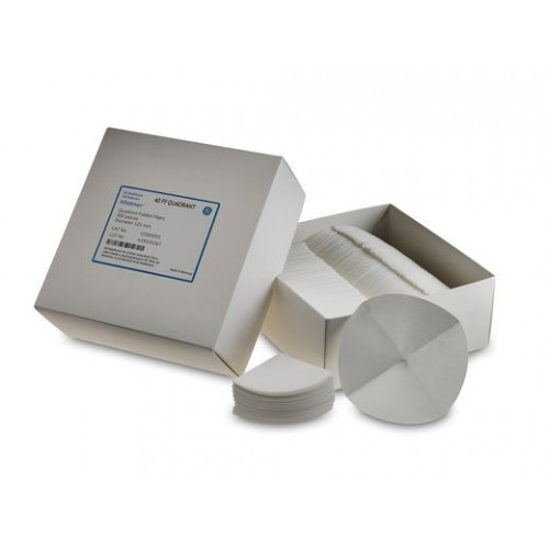PAPEL FILTRO QUANTITATIVO DOBRADO GR 41 110 mm WHATMAN™ (CYTIVA) - CX/500 UND PAPEL FILTRO QUANTITATIVO DOBRADO GR 41 110 mm WHATMAN™ (CYTIVA) - CX/500 UND