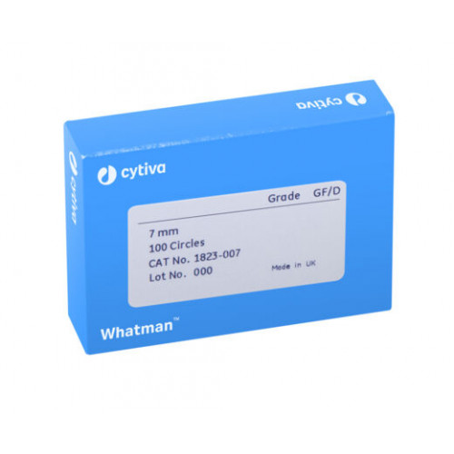 PAPEL FILTRO MICROFIBRA DE VIDRO GF/D 24 mm WHATMAN™ (CYTIVA) - CX/100 UND PAPEL FILTRO MICROFIBRA DE VIDRO GF/D 24 mm WHATMAN™ (CYTIVA) - CX/100 UND