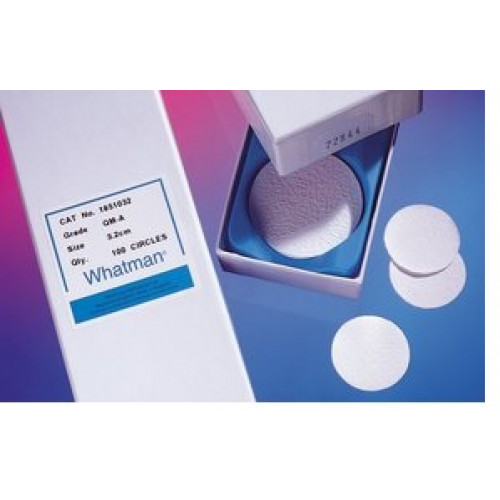 PAPEL MICROFIBRA DE QUARTZO QMA 101,6 mm WHATMAN™ (CYTIVA) - 100 UND PAPEL MICROFIBRA DE QUARTZO QMA 101,6 mm WHATMAN™ (CYTIVA) - 100 UND