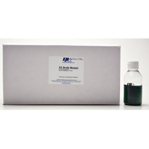 EE MOSSEL CALDO 90mL FRASCO 150mL LABORCLIN (CX. C/ 10 FRASCOS) EE MOSSEL CALDO 90mL FRASCO 150mL LABORCLIN (CX. C/ 10 FRASCOS)