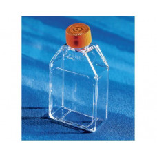 FRASCO PARA CULTURA DE CÉLULAS 75cm2 RETANGULAR TAMPA VENT SUPERFICIE CELLBIND CANTED NECK ESTÉRIL APIROGÊNICO (EMB C/ 100 UND) CORNING