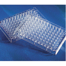 PLACA 96 POÇOS FUNDO PLANO PARA ANÁLISE UV NÃO ESTÉRIL (EMB C/ 50 UND) CORNING