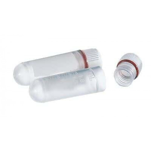 CRIOTUBO 2,0ml TAMPA ROSCA INTERNA FUNDO REDONDO SEM BASE ANEL DE SILICONE WASHER (EMB C/ 500 UND) CORNING CRIOTUBO 2,0ml TAMPA ROSCA INTERNA FUNDO REDONDO SEM BASE ANEL DE SILICONE WASHER (EMB C/ 500 UND) CORNING