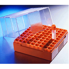 CAIXA ARMAZENAGEM CRIOTUBOS (4-5ml) 81 POSIÇÕES (EMB) CORNING