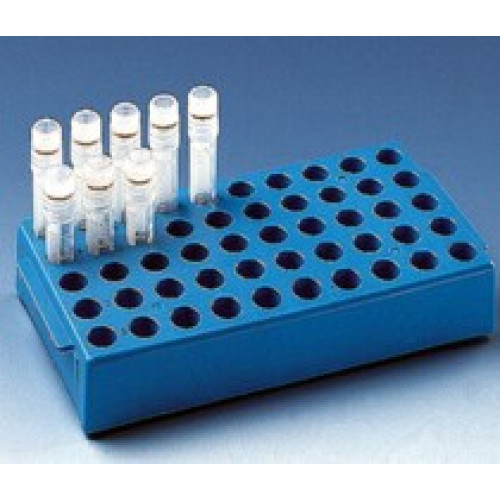 SUPORTE P/CRIOVIALS EM PP AZUL BRAND CAPACIDADE 50 TUBO SUPORTE P/CRIOVIALS EM PP AZUL BRAND CAPACIDADE 50 TUBO