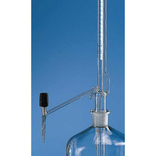 BURETA AUTOMÁTICA 50ml PELLET C/ TORNEIRA EM PTFE BRAND BURETA AUTOMÁTICA 50ml PELLET C/ TORNEIRA EM PTFE BRAND