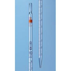 PIPETA GRADUADA  1ml  EM VIDRO CLASSE A TIPO 2 DIV. 0,01ml  BRAND