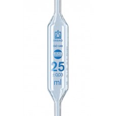 PIPETA VOLUMÉTRICA 100ml CLASSE AS GRAV. ESMALTE AZUL BRAND