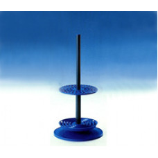 SUPORTE P/PIPETAS GIRATÓRIO P/94 PIPETAS EM PP BRAND (230x450mm) COR AZUL SUPORTE P/PIPETAS GIRATÓRIO P/94 PIPETAS EM PP BRAND (230x450mm) COR AZUL