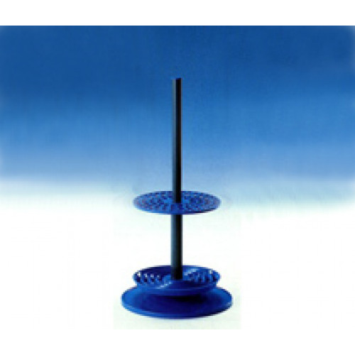 SUPORTE P/PIPETAS GIRATÓRIO P/94 PIPETAS EM PP BRAND (230x450mm) COR AZUL SUPORTE P/PIPETAS GIRATÓRIO P/94 PIPETAS EM PP BRAND (230x450mm) COR AZUL