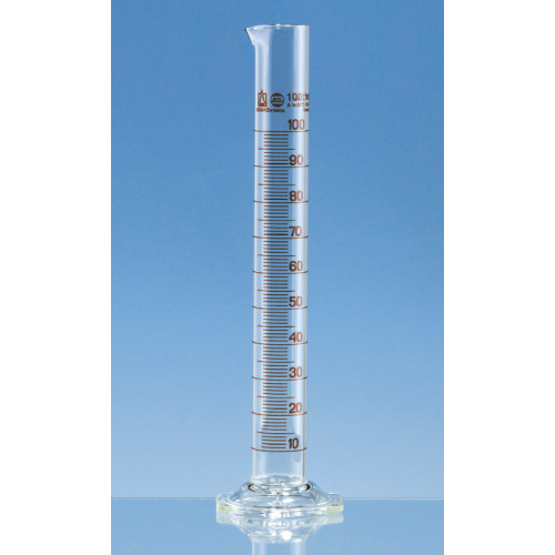 PROVETA BASE HEXAG. 10 ml DIV. 0,2 ml EM VIDRO CLASSE A GRAVAÇÃO MARROM BRAND PROVETA BASE HEXAG. 10 ml DIV. 0,2 ml EM VIDRO CLASSE A GRAVAÇÃO MARROM BRAND