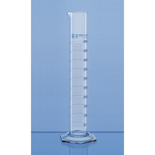 PROVETA 1000ml EM VIDRO FORMA ALTA, BASE HEXAGONAL DIV. 10 ml CLASSE A USP BRAND PROVETA 1000ml EM VIDRO FORMA ALTA, BASE HEXAGONAL DIV. 10 ml CLASSE A USP BRAND