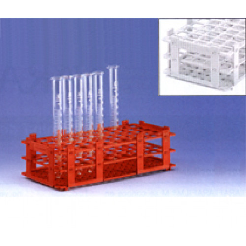 SUPORTE P/ 32 TUBOS DE 25mm EM PP BRANCO MARCADO ALFANUMERICAMENTE (RESIST. A ESTERILIZAÇÃO) BRAND SUPORTE P/ 32 TUBOS DE 25mm EM PP BRANCO MARCADO ALFANUMERICAMENTE (RESIST. A ESTERILIZAÇÃO) BRAND