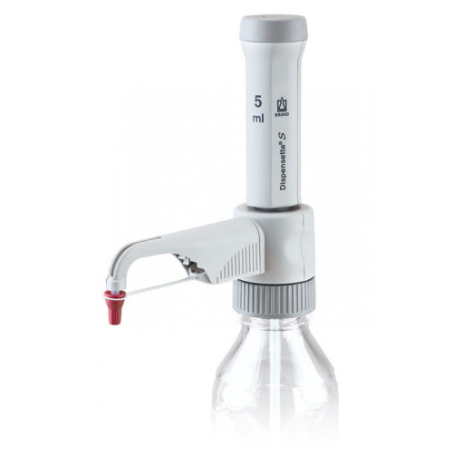 DISPENSADOR VOL. FIXO 5,0 ml (P/ REAG. / SOLV. / SOL.) DISPENSETTE S BRAND DISPENSADOR VOL. FIXO 5,0 ml (P/ REAG. / SOLV. / SOL.) DISPENSETTE S BRAND