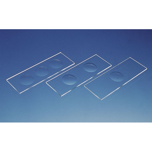 LÂMINA 26x76mm COM 1 CAVIDADE SEMI-ESFÉRICA 15-18mm BRAND - EMB 50UND LÂMINA 26x76mm COM 1 CAVIDADE SEMI-ESFÉRICA 15-18mm BRAND - EMB 50UND