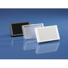 PLACA 96 POÇOS EM PS 330 uL TRANSP. FUNDO U S/ TAMPA pureGrade™ BRAND (EMB/100 UND)