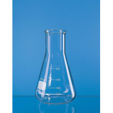 ERLENMEYER  2000ml BOCA LARGA EM VIDRO GRADUADO BRAND