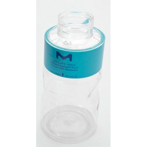 FRASCO 500ML PARA SISTEMA FILTRAÇÃO VÁCUO C/ ROSCA 45MM Stericup E-GP Millipore FRASCO 500ML PARA SISTEMA FILTRAÇÃO VÁCUO C/ ROSCA 45MM Stericup E-GP Millipore