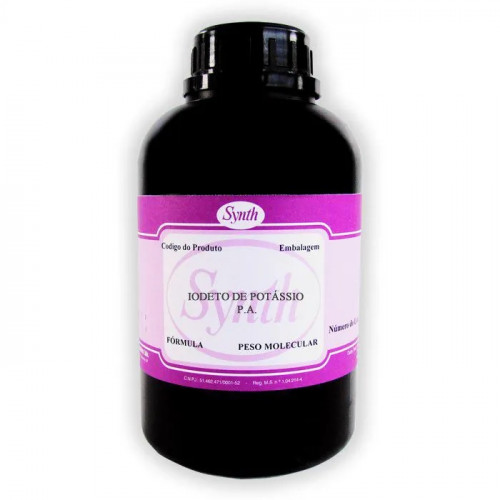 IODETO DE POTÁSSIO PA SYNTH (FRASCO 500GR) IODETO DE POTÁSSIO PA SYNTH (FRASCO 500GR)