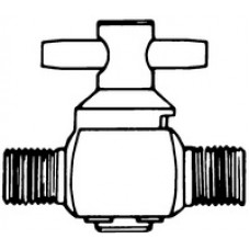 VALVULA 2 VIAS PARA MANIFOLD PVC E INTEGRITEST (EMB) MILLIPORE