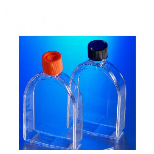 FRASCO PARA CULTURA DE CÉLULAS 75cm2 EM U TAMPA CANTED PHENOLIC ESTÉRIL (CERTIFICADO APIROGENICO) EMB C/ 100 UND - CORNING FRASCO PARA CULTURA DE CÉLULAS 75cm2 EM U TAMPA CANTED PHENOLIC ESTÉRIL (CERTIFICADO APIROGENICO) EMB C/ 100 UND - CORNING