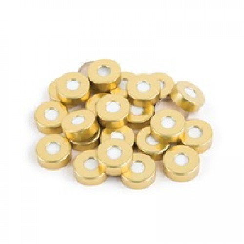 TAMPA P/ VIAL 20 mm LACRE Al MAGNETICO SEPTO PTFE/SIL HS RESTEK (EMB. 1000 UNID) TAMPA P/ VIAL 20 mm LACRE Al MAGNETICO SEPTO PTFE/SIL HS RESTEK (EMB. 1000 UNID)