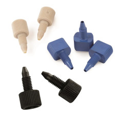 PLUG UNIVERSAL PEEK PRETO P/ COLUNAS 10-32  RESTEK